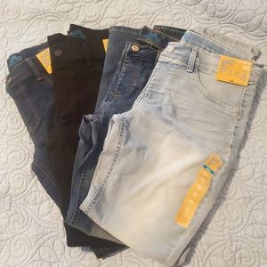 NWT There Abouts Girls Denim Jeggings